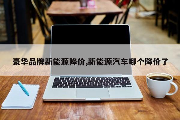 豪华品牌新能源降价,新能源汽车哪个降价了